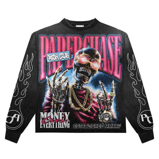 PAPERCHASE crew neck jogger set